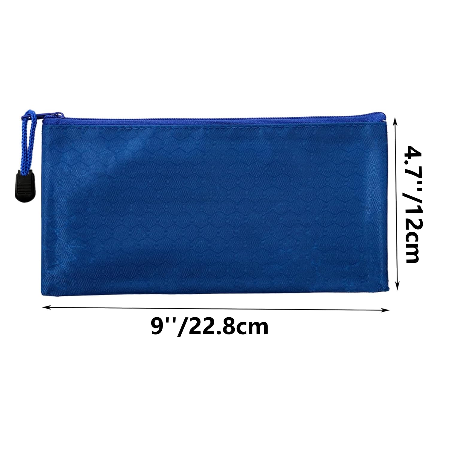 SOUJOY 36PCS Zipper Pencil Pouches - PVC Multicolor Zip File Bags | 22.8x12cm | Waterproof