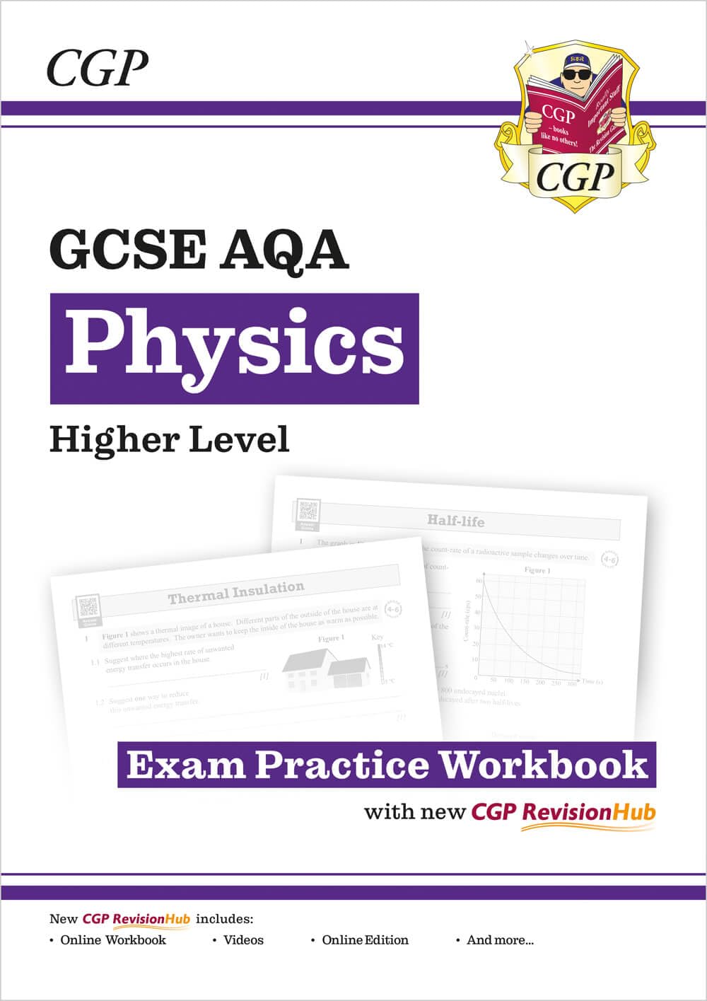CGP New GCSE Physics AQA Exam Practice Workbook - Higher (9-1 Revision) | Includes Answers