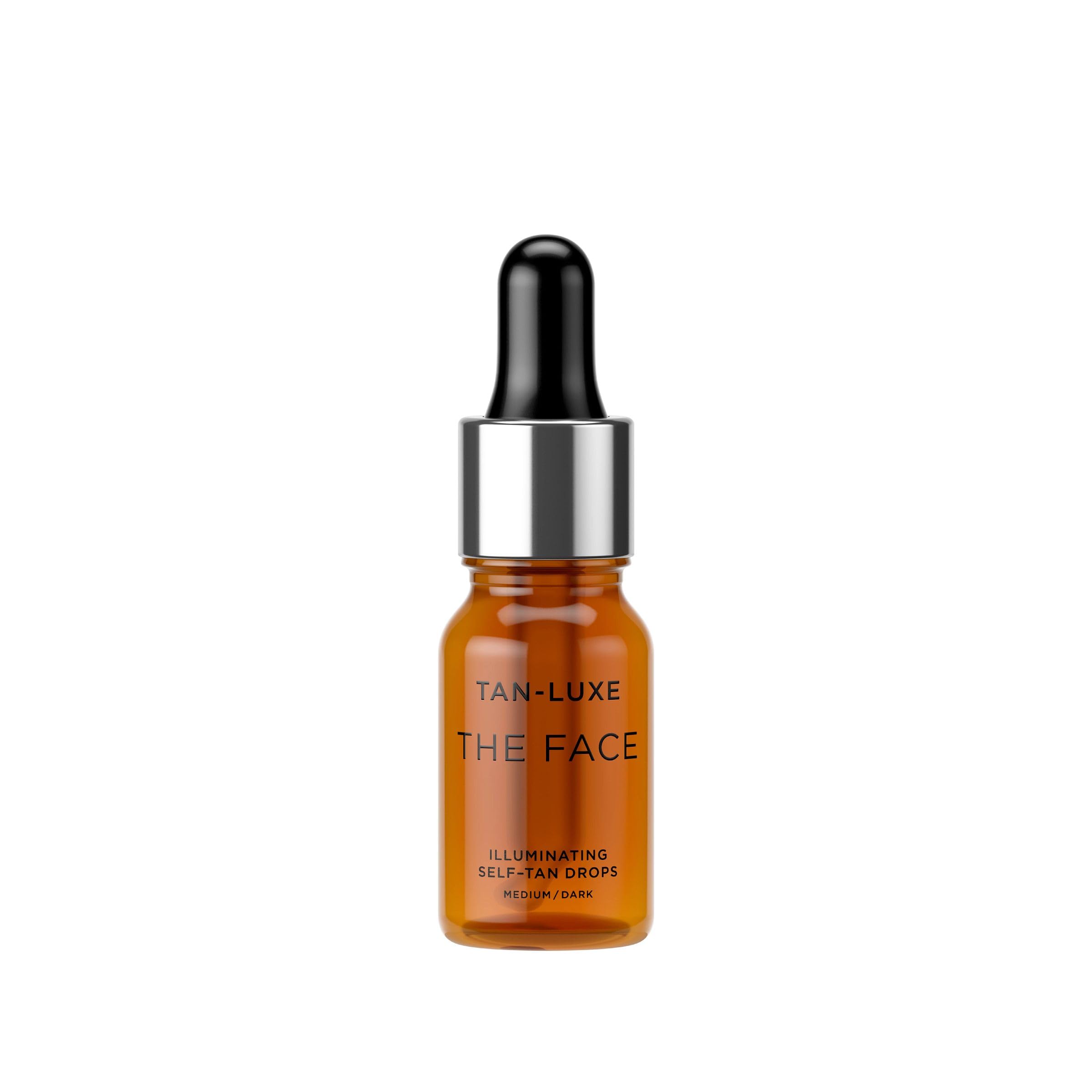 TAN-LUXE THE FACE Self-Tan Drops for Face - Medium/Dark Shade | 10 ml