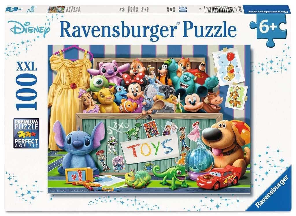 Ravensburger Disney Pixar Multicharacter XXL 100 Piece Jigsaw Puzzle for Children | 49 x 36cm | Ages 6+ 1