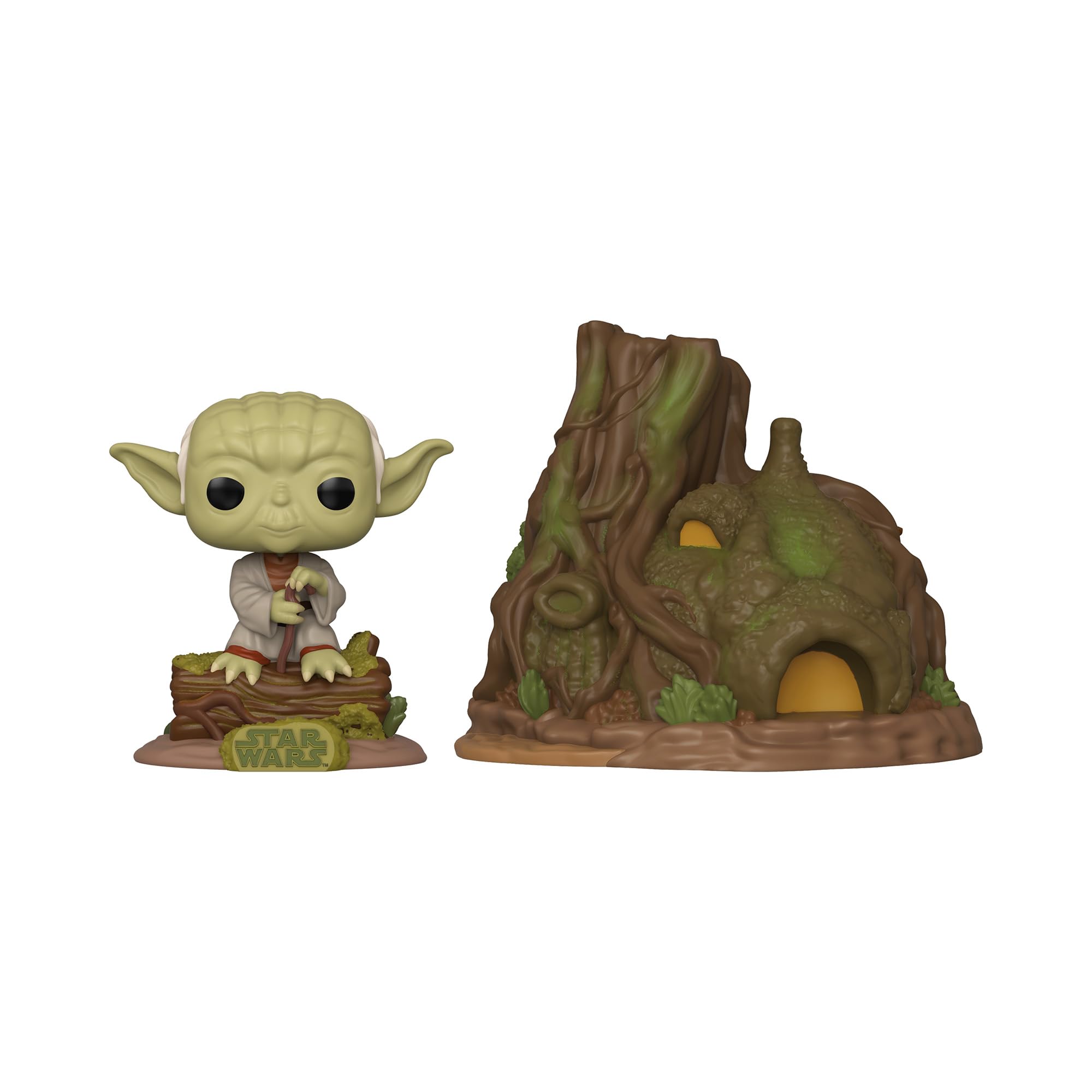 Funko POP! Town: Star Wars - Yoda's Hut Collectible Figure | Vinyl | Multicolor 3