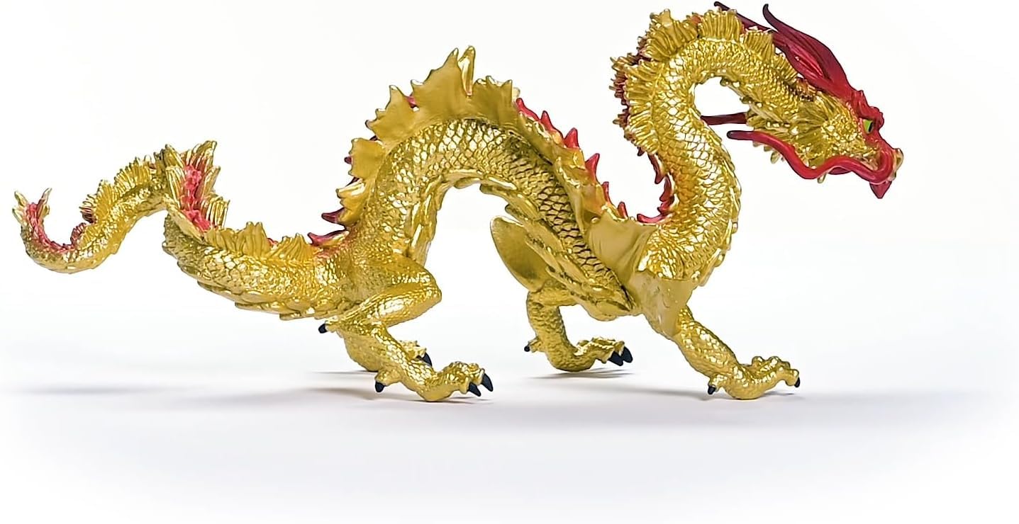 SCHLEICH Fantasy Creature - Chinese New Year Golden Dragon Play Figure | PVC | Ages 7+ 4