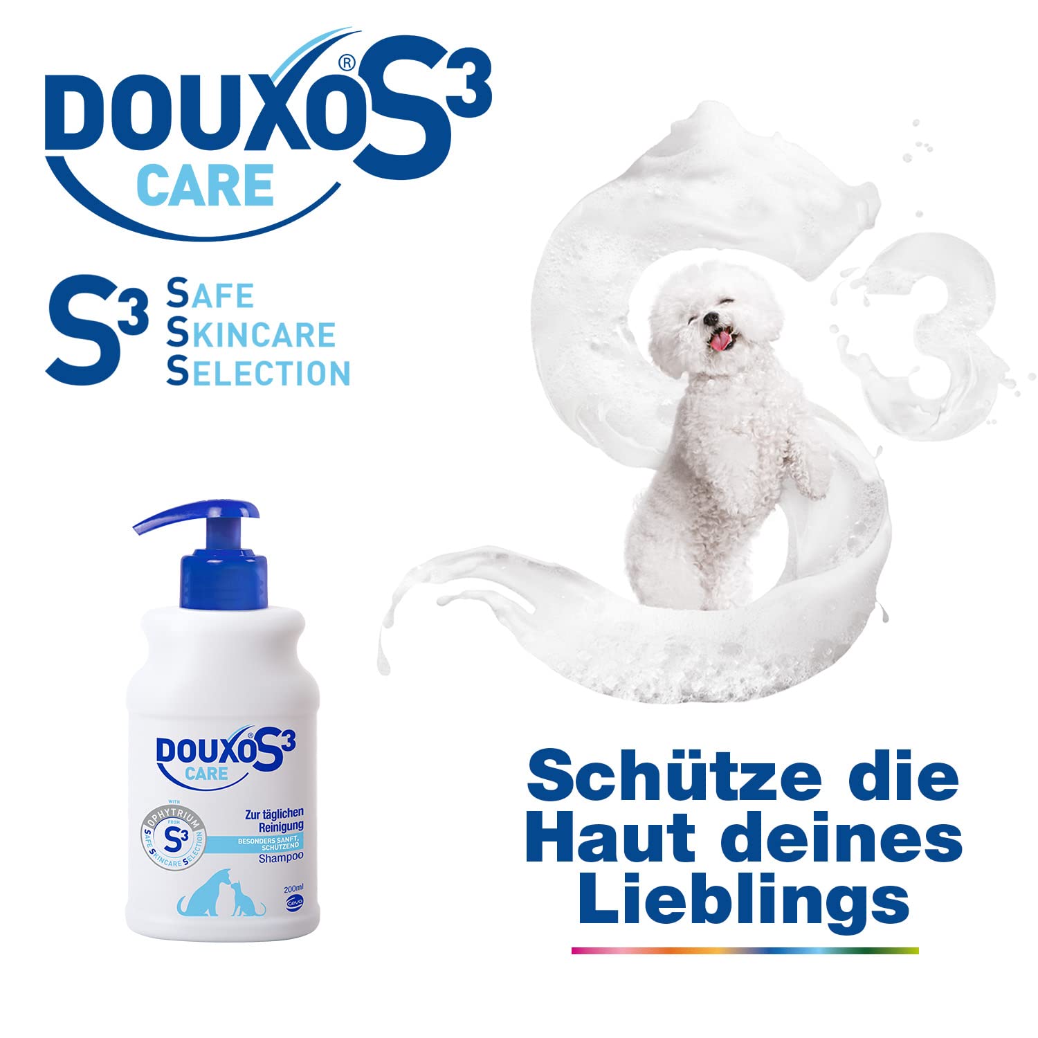 Douxo S3 Care Shampoo - Ultra-Gentle, Hydrating, Detangling | 200 ml 6