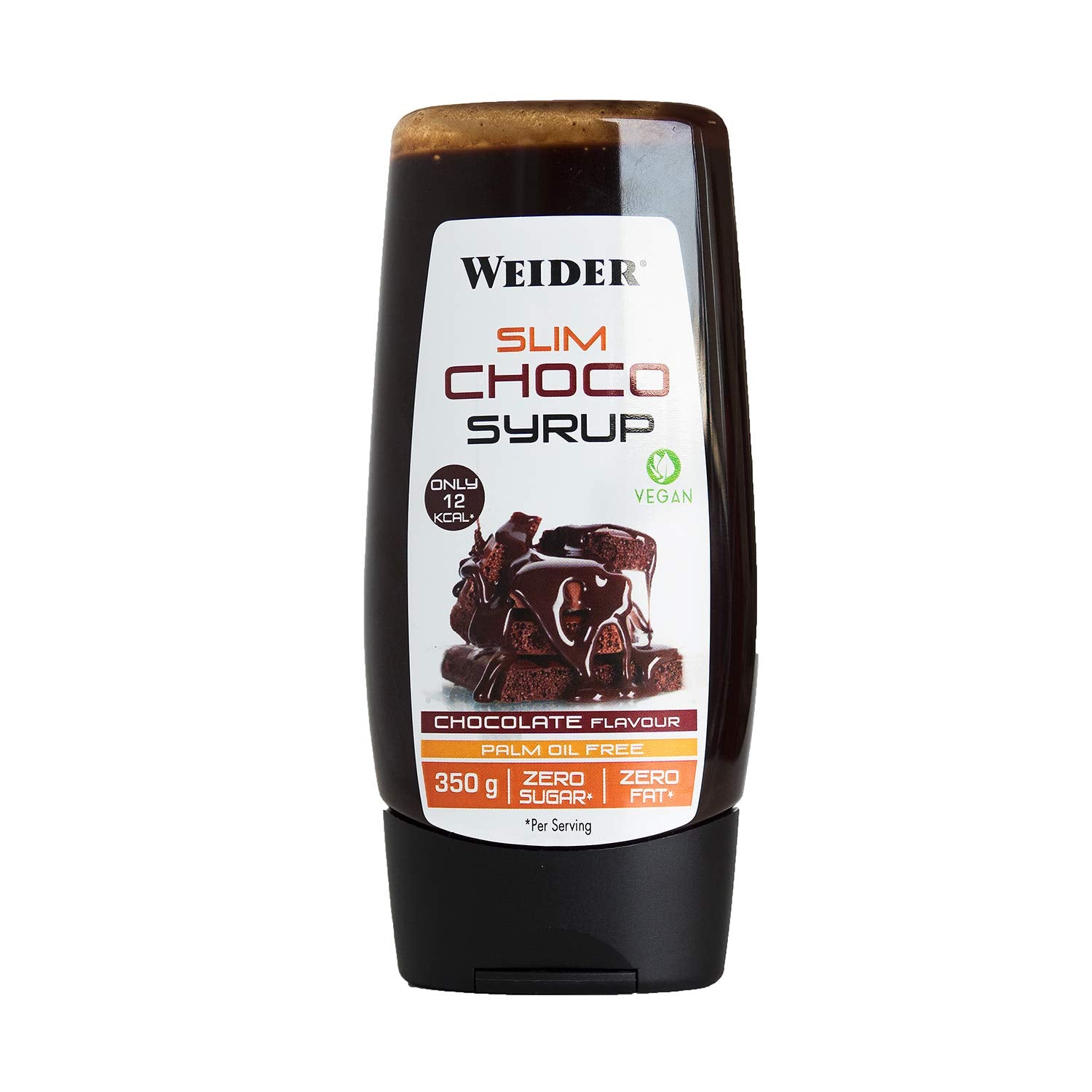 Weider Victory Syrups Slim Choco - Zero Sugar, Zero Fat Chocolate Syrup | Vegan | 12 kcal per Serving