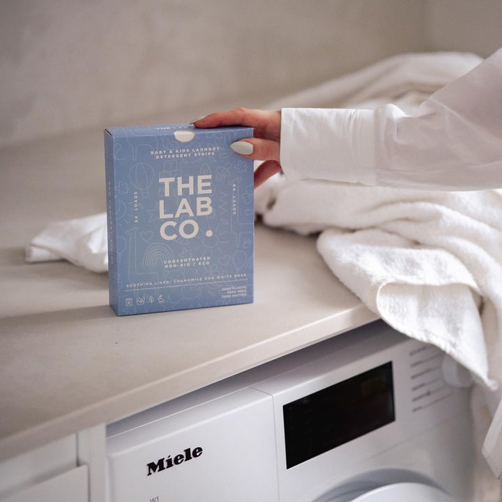 The Lab Co. - Laundry Detergent Strips Sheets (64 Loads, Eco Ultra-Concentrated)