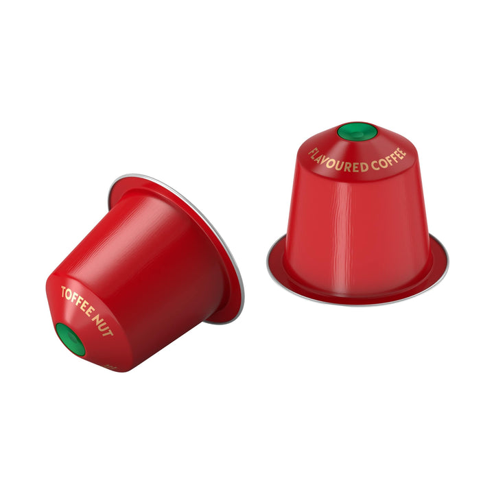 STARBUCKS - Toffee Nut Flavoured Coffee by Nespresso, Blonde Roast, Single-Serve Capsules