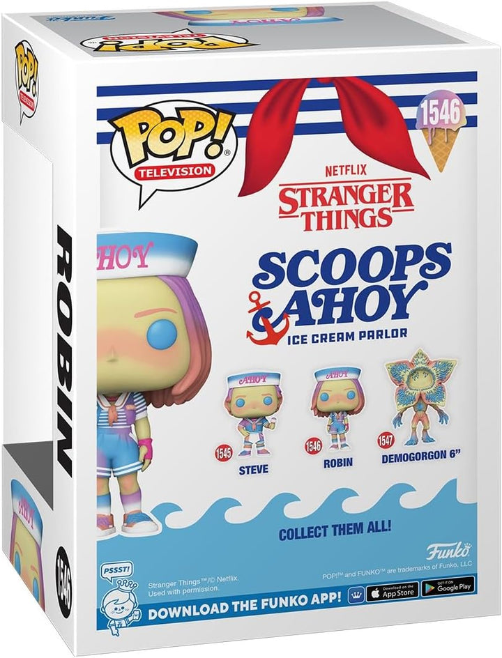 Funko Pop! TV Stranger Things - Robin Vinyl Figure (Scoops Ahoy) (79997)