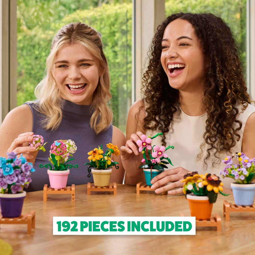 MAX Premium Garden Pot Plants Building Bricks - Gypsophila Paniculata (233 Pieces, 6 to Collect)