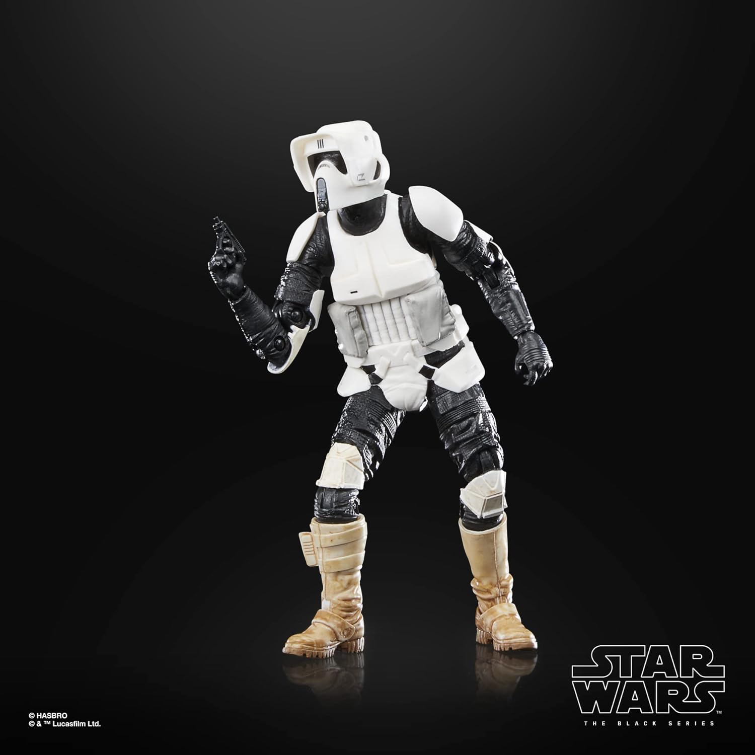 Hasbro Star Wars The Black Series Biker Scout 6-Inch Action Figure - Return of the Jedi 40th Anniversary