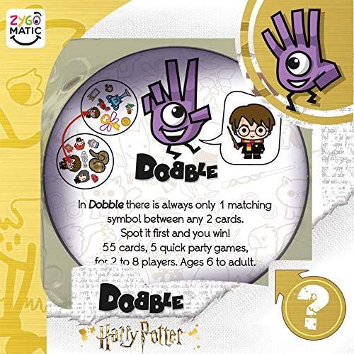 Asmodee Harry Potter Dobble Card Game