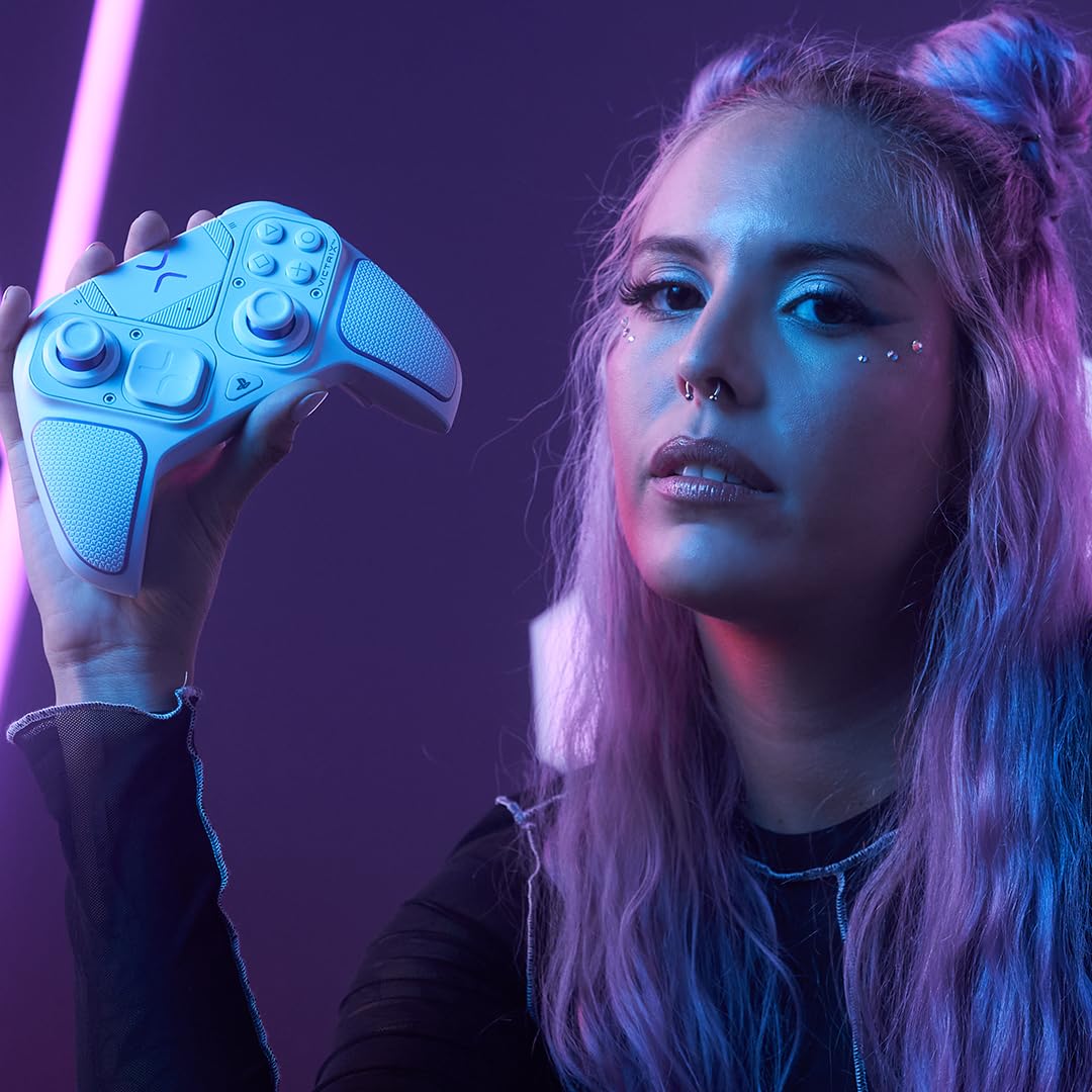 PDP Victrix Pro BFG Wireless Gaming Controller for PS5, PS4, PC - Customizable Fight Pad with Swappable Modules 18
