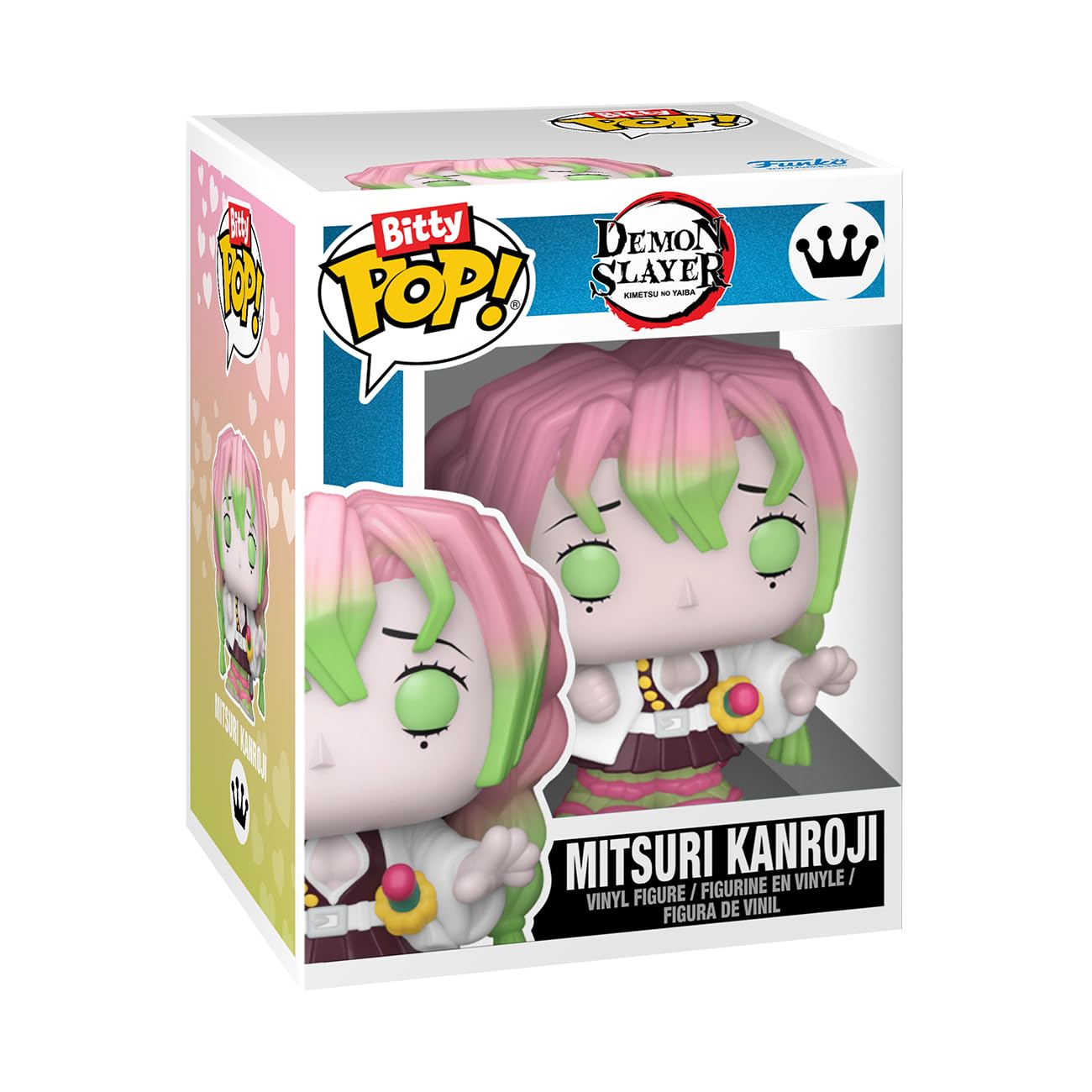 Funko Bitty POP! 4 Pack: Demon Slayer - Zenitsu Agatsuma, Mitsuri Kanroji, 4