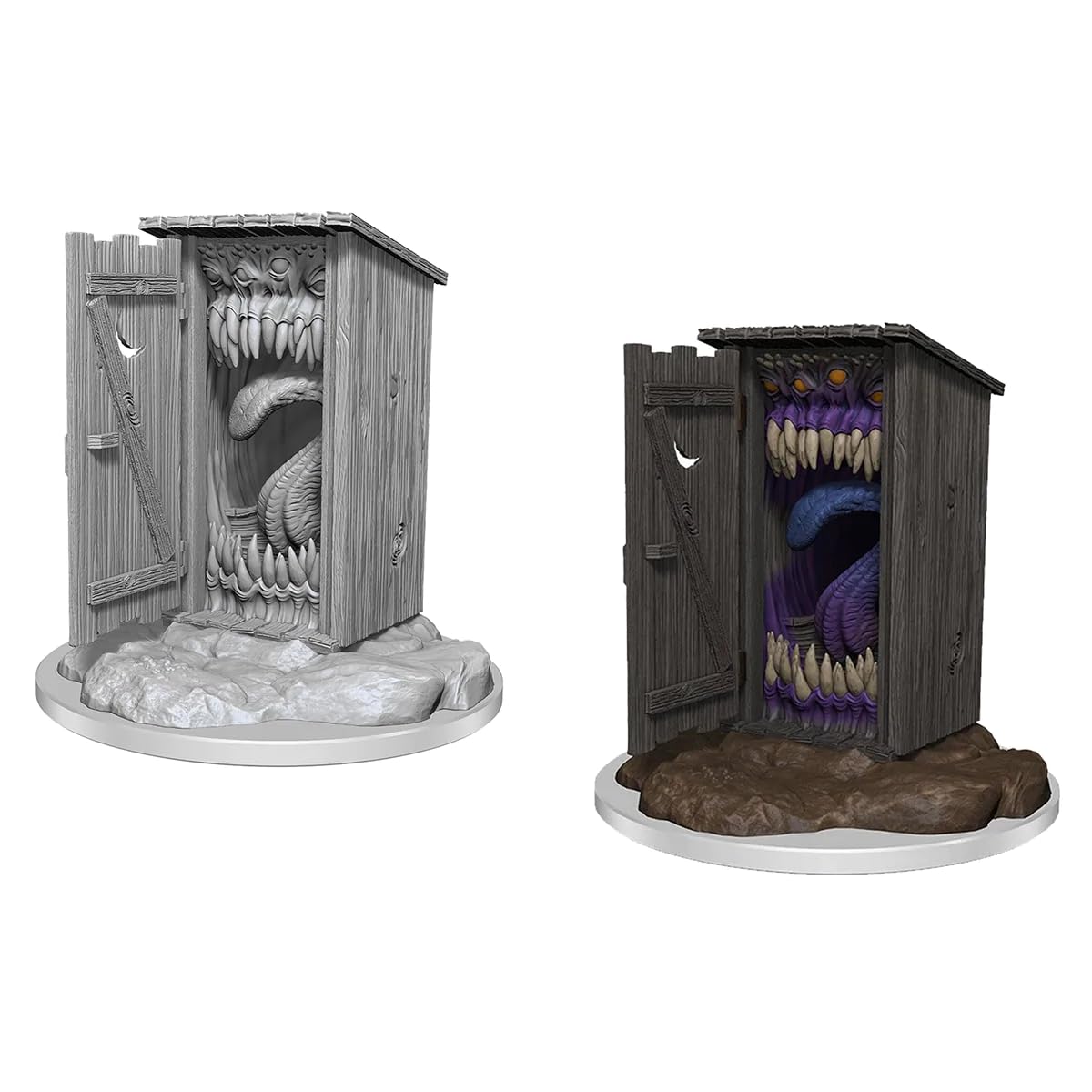WizKids D&D Nolzur's Giant Mimic Miniature - Ready to Paint | Plastic | Adult 3