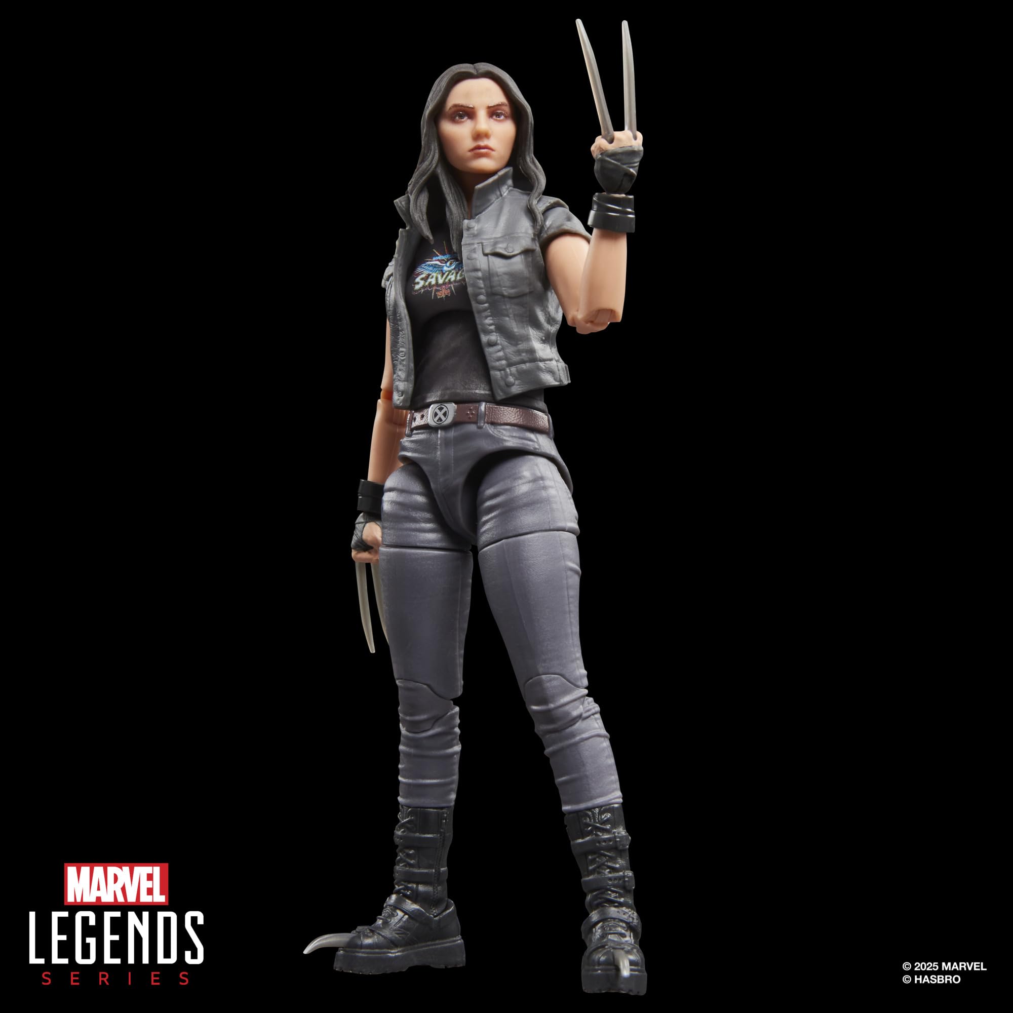 Marvel Legends Series X-23 Action Figure - 6-Inch Scale | Deadpool & Wolverine Movie Inspired | 20+ Points of Articulation 4