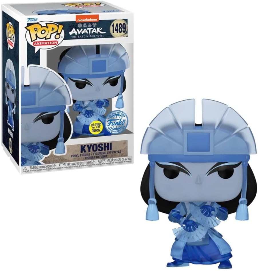 Funko Pop! Animation Avatar: The Last Airbender - Kyoshi Spirit Glow-in-the-Dark Vinyl Figure (#1489)