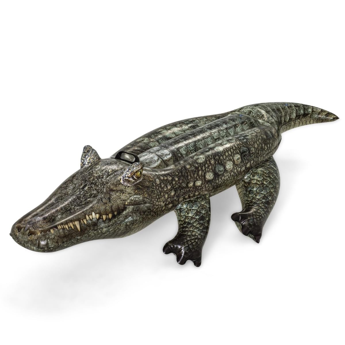 Bestway Crocodile Inflatable Ride-On Pool Float - Realistic Design | 184cm x 78cm | Ages 3+