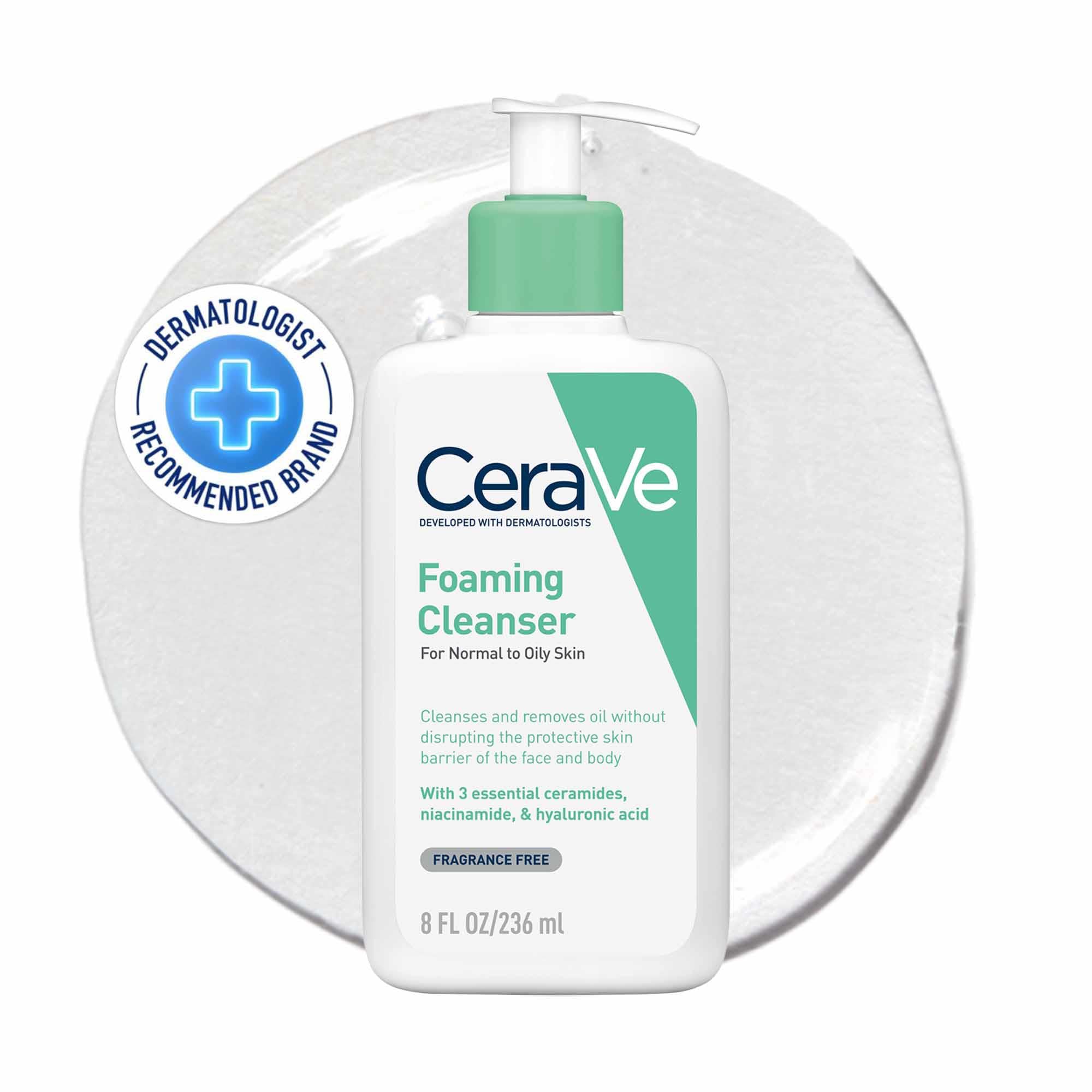 CeraVe - Foaming Cleanser for Face & Body (236 ml/8 oz) 1