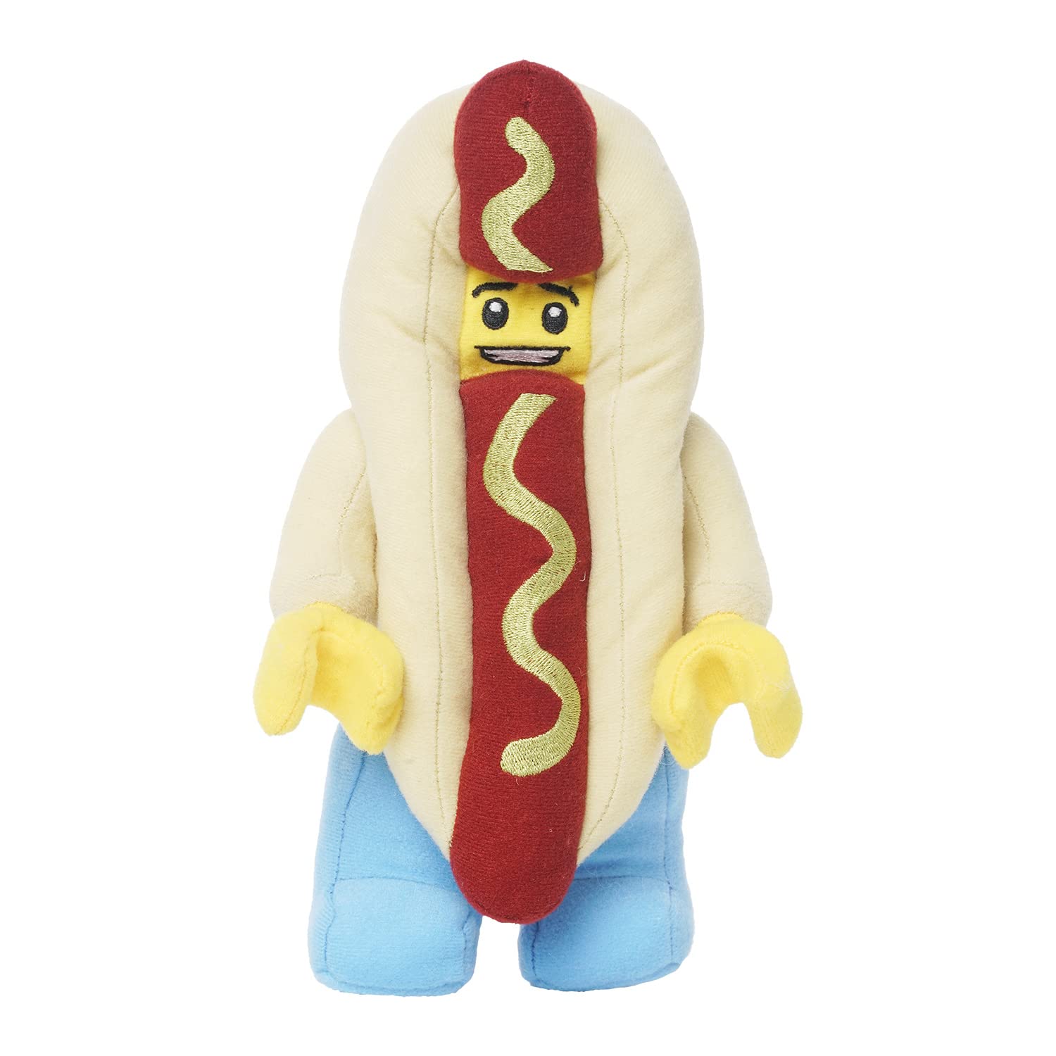 LEGO Minifigure Hot Dog Guy 22.86cm Plush Character - Officially Licensed Stuffed Animal