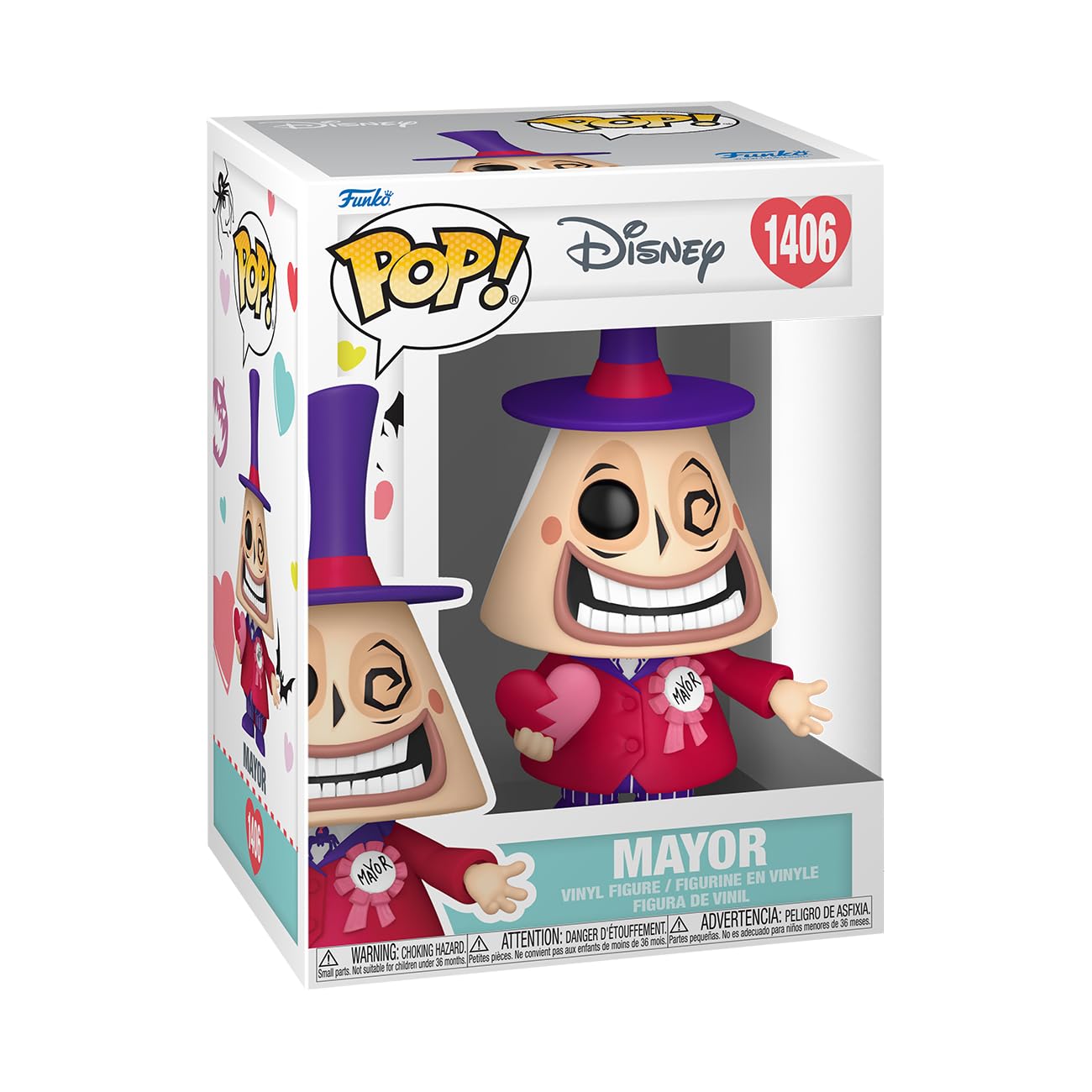 Funko POP! Disney The Nightmare Before Christmas - Mayor Vinyl Figure 1