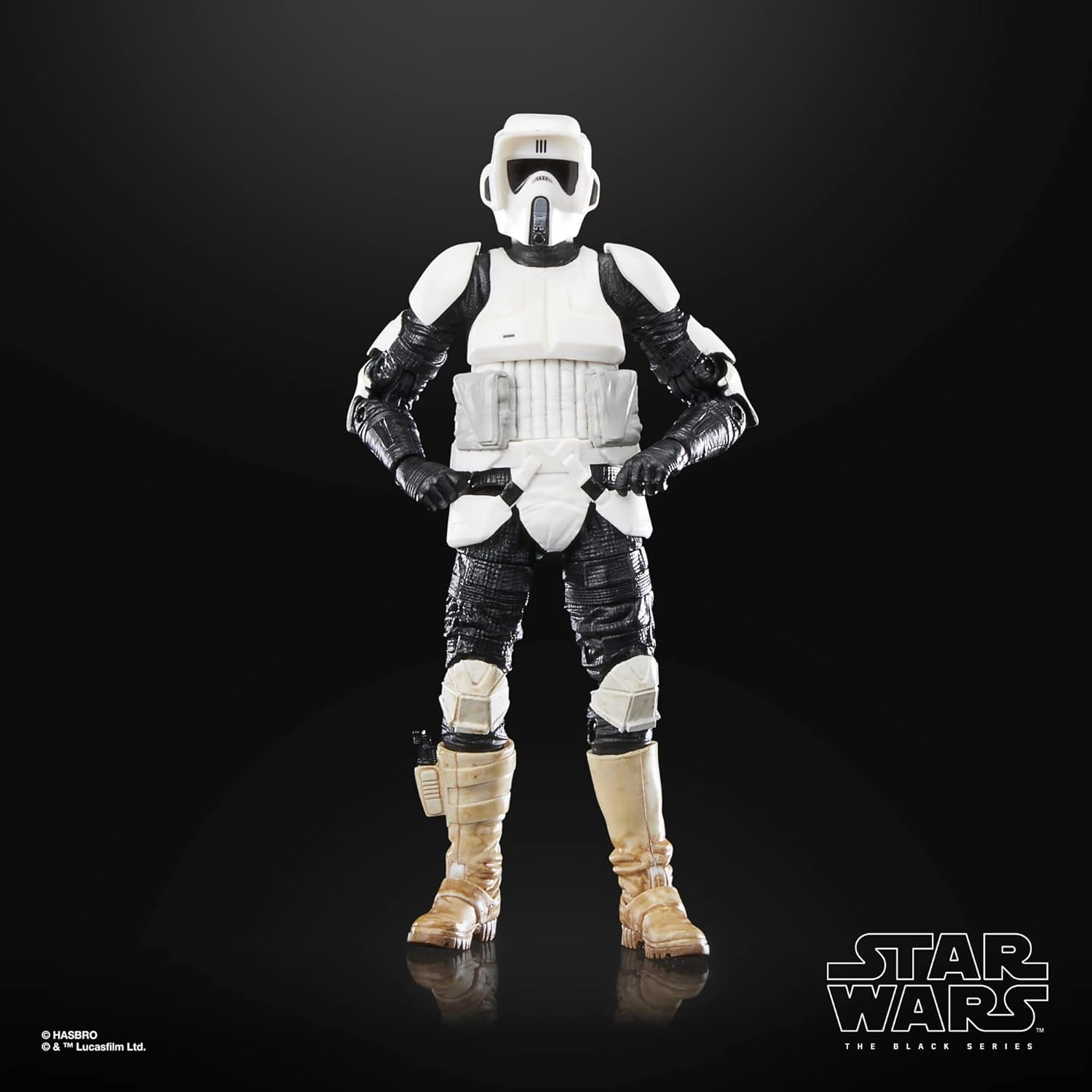 Hasbro Star Wars The Black Series Biker Scout 6-Inch Action Figure - Return of the Jedi 40th Anniversary 4