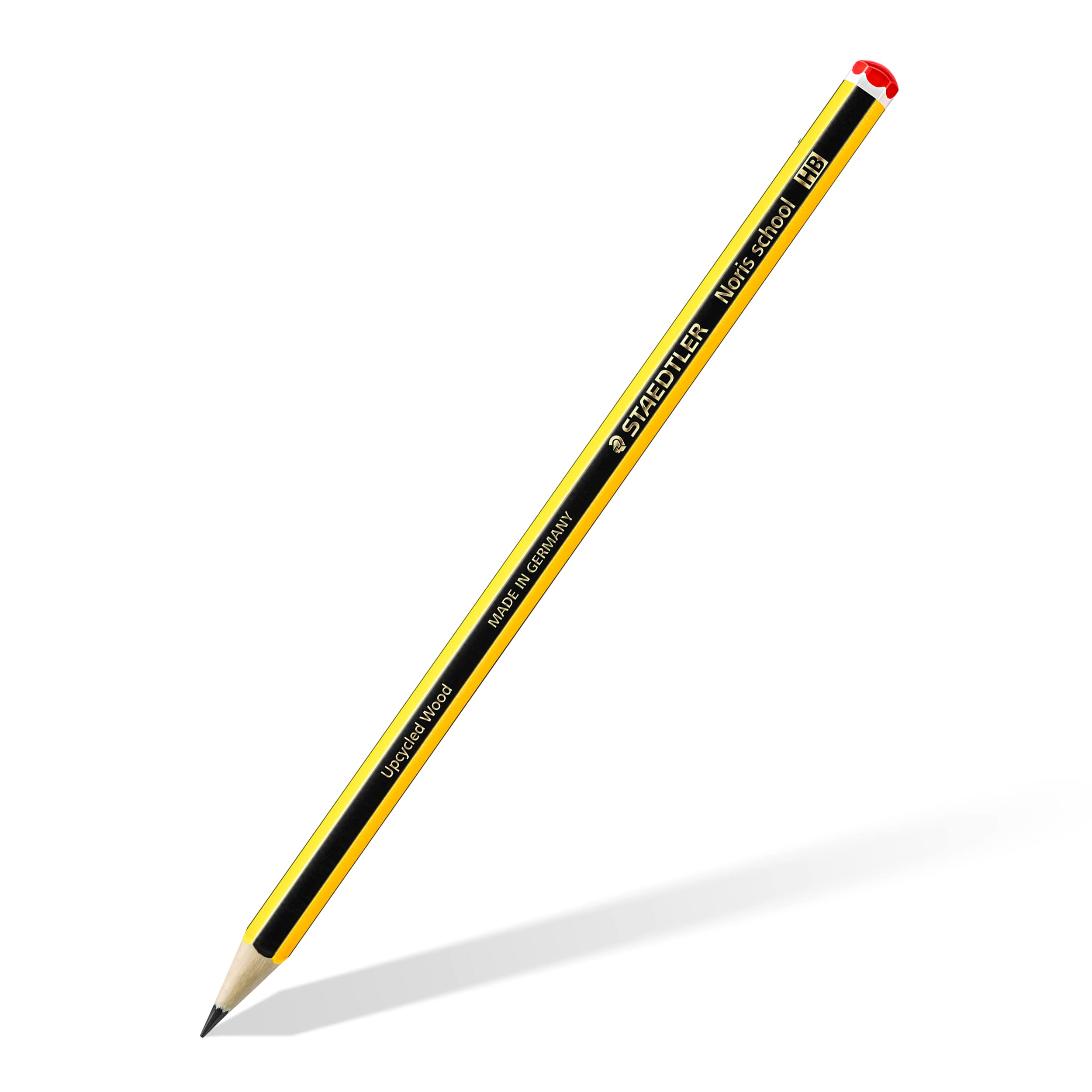STAEDTLER Noris School Graphite HB Pencil Set (2 Pencils, Pen, Ruler, Sharpener, Eraser)