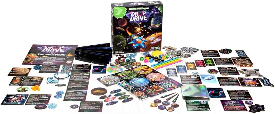Phase Shift Games Drop Drive Deeper Space Edition Board Game