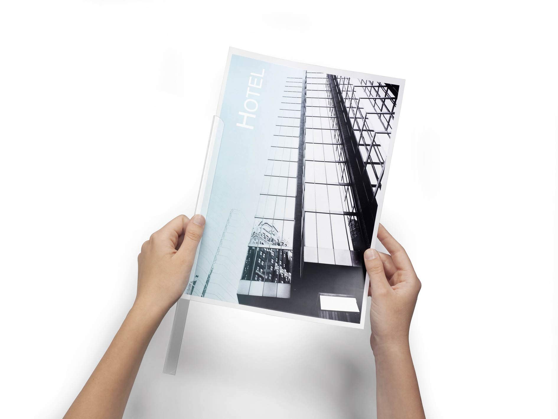Durable Spine Bar - 3mm Capacity for 30 A4 Sheets, Transparent, Pack of 50 3