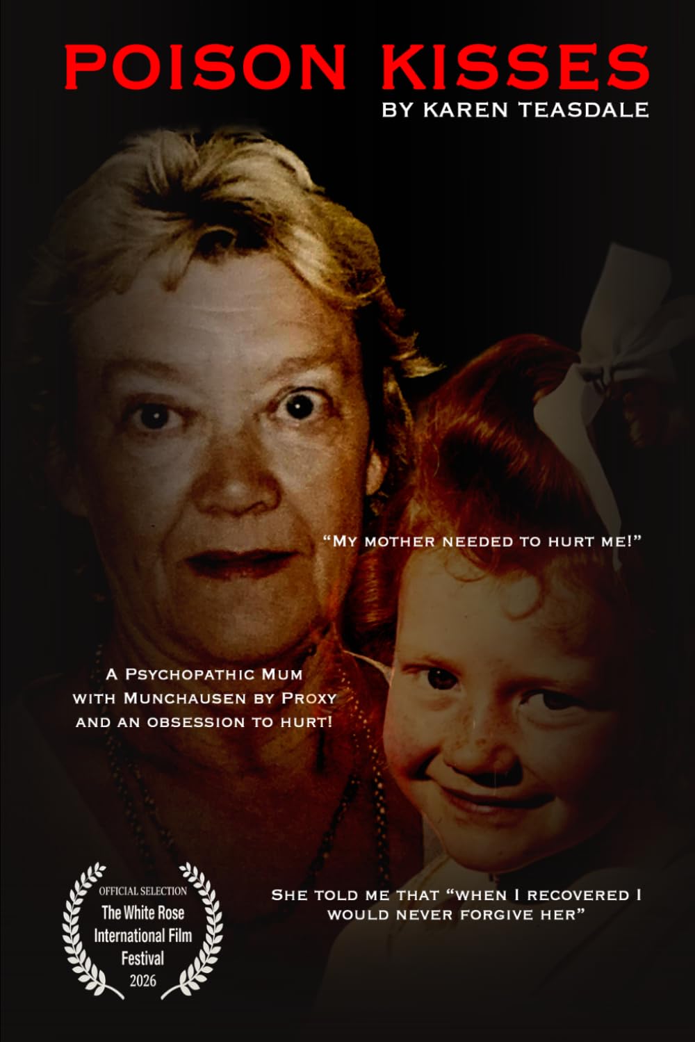 Karen Teasdale - Poison Kisses | Psychological Memoir | Paperback 1