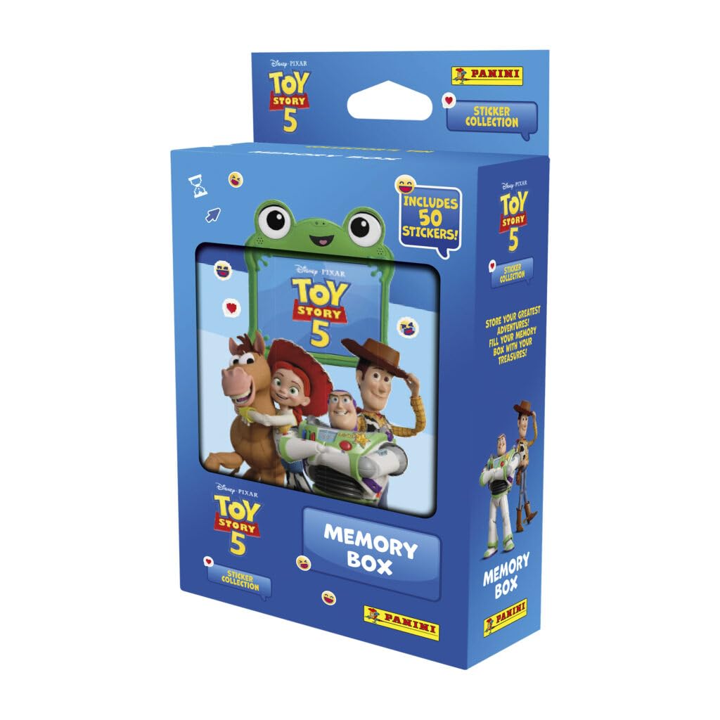 Panini Toy Story 5 Sticker Collection - Pocket Tin | 10 Sticker Packets | 5 Stickers Per Packet