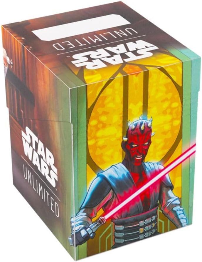 Gamegenic Star Wars Unlimited Obi-Wan Kenobi/Darth Maul Deck Box (GGS25135ML)