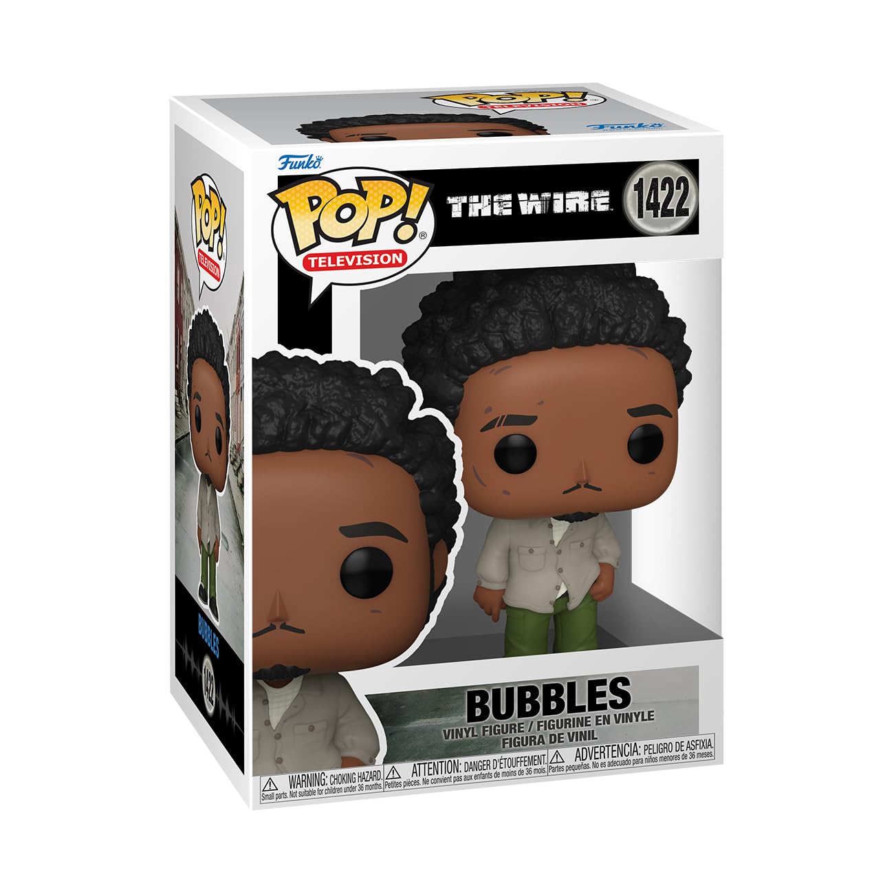 Funko Pop! TV: The Wire - Bubbles Vinyl Figure (65761) 9