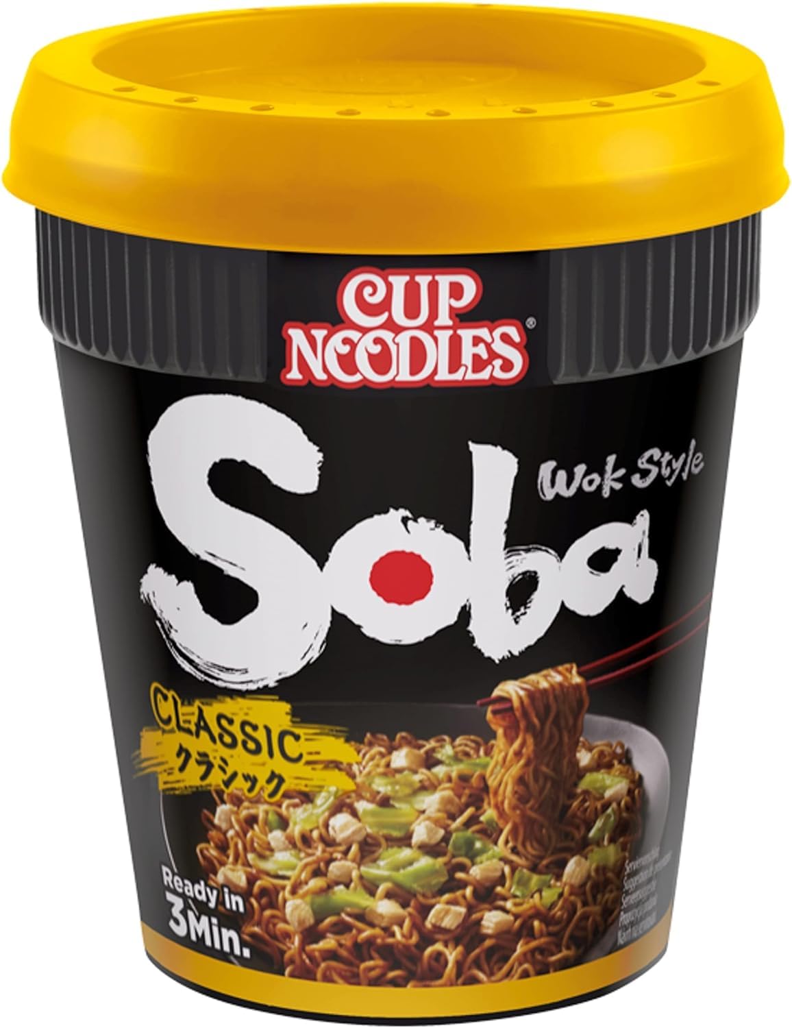 NISSIN Soba Wok Style Classic Flavoured Instant Noodles, 90 g 6