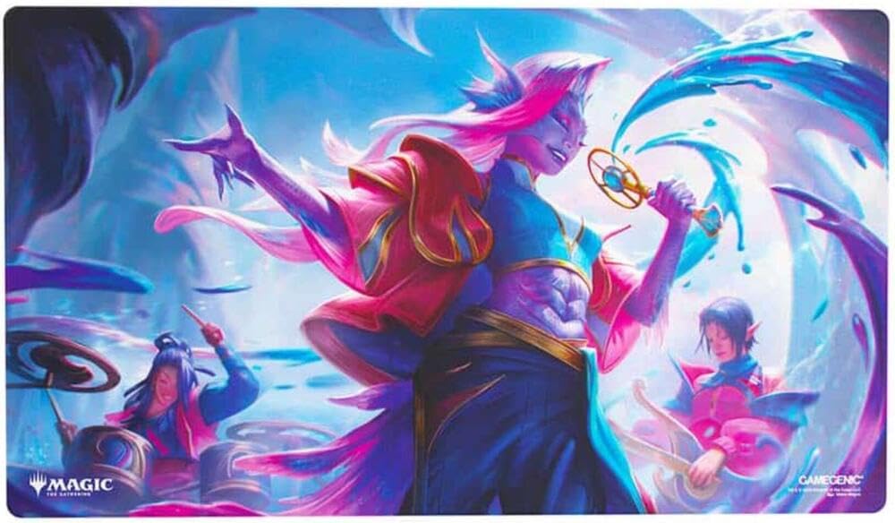 Gamegenic Magic: The Gathering Secrets of Strixhaven Prime Playmat - Harmonized Trio | Rubber 1