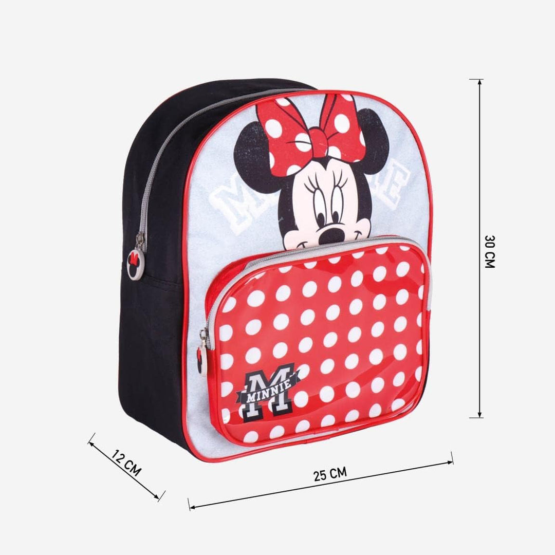 Cerdá Minnie Mouse Small Backpack for Kids - Official Disney License (2100004030)