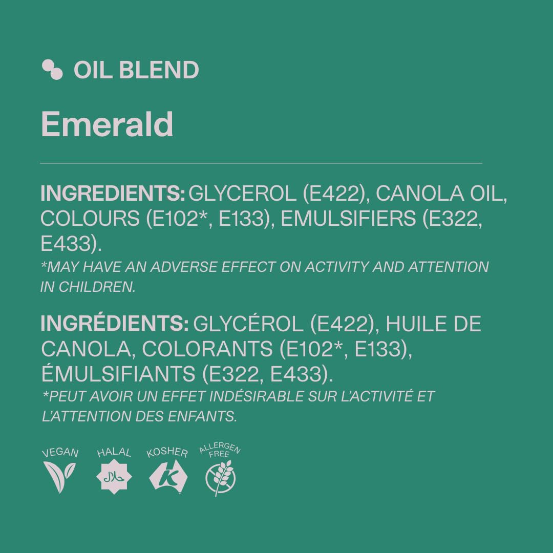 Colour Mill Oil Blend Food Colouring - Emerald | High Concentration | 20ml Bottle 8