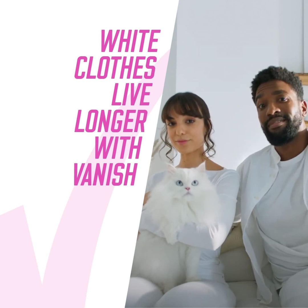 Vanish - Gold Oxi Action Laundry Booster & Stain Remover Powder for Whites 1.5kg