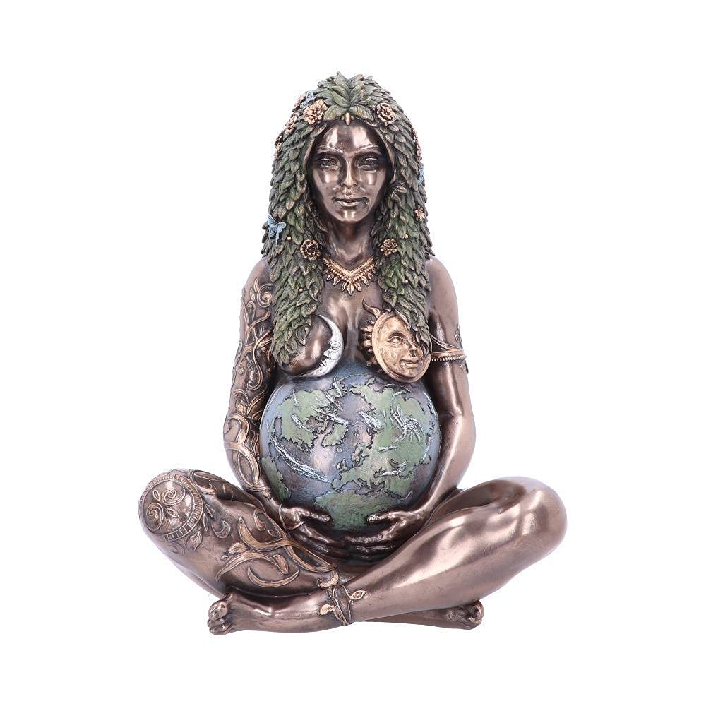 Nemesis Now Gaia Mother Earth Figurine - Bronze Resin Statue | 30cm Height 1