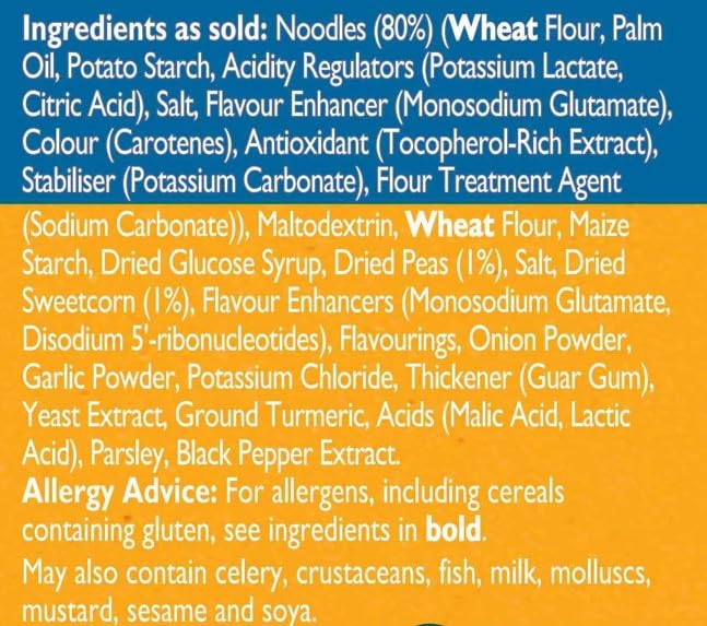 Batchelors Big Super Noodles Chicken Flavour Instant Snack Pot, 100 g (Pack of 6) 7