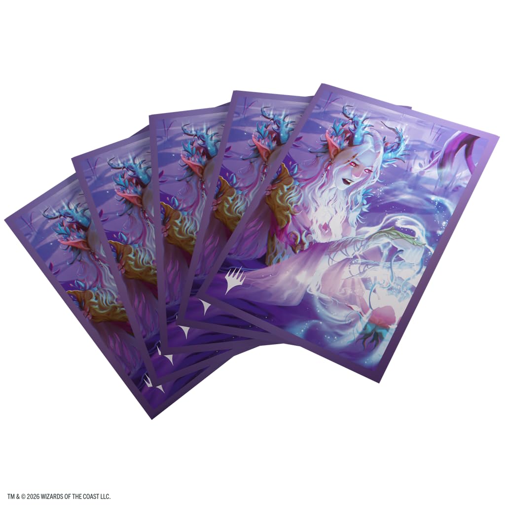 Gamegenic MTG Lorwyn Eclipsed Twilight Diviner Sleeves | 105 Count | 66x92mm | Multicoloured 4