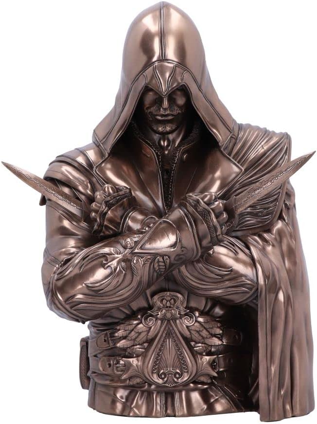 Nemesis Now Assassin's Creed Ezio Bust Box Bronze (30cm)