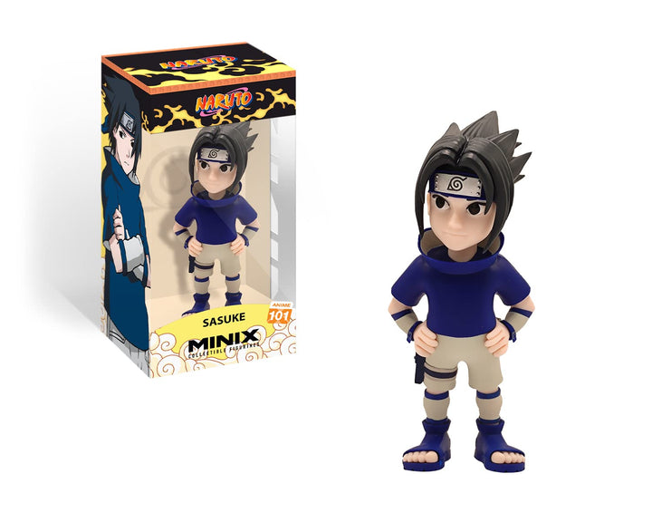 MINIX Bandai Naruto Series - Sasuke Uchiha Collectible Figure (11315)