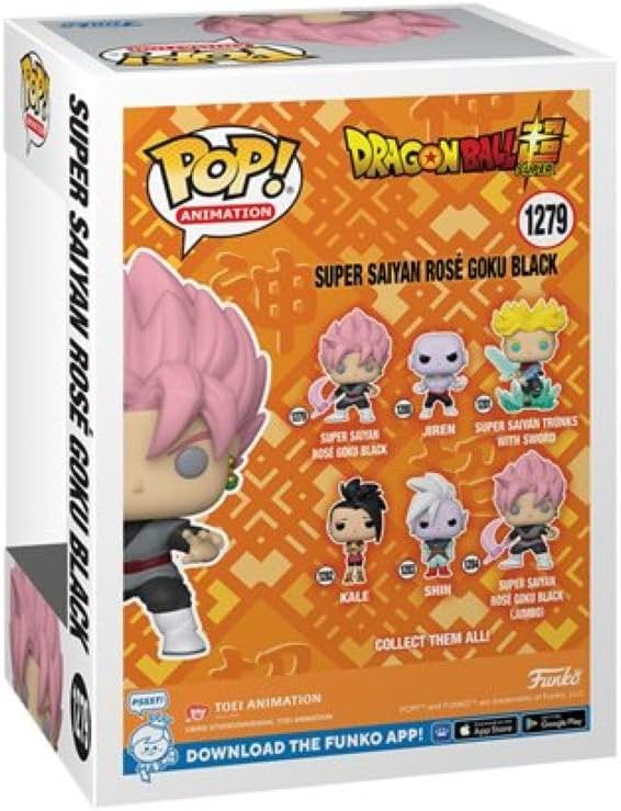 Funko Pop! Animation Dragon Ball Super - Goku Black Rosé Vinyl Figure (60285)