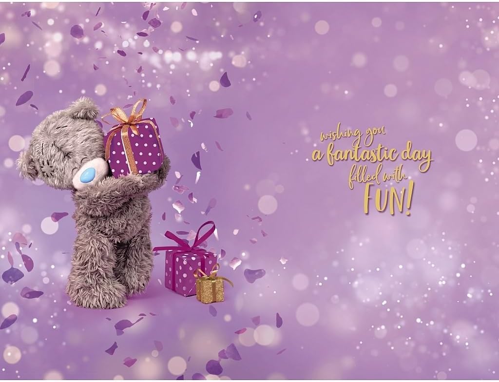 Me To You Tatty Teddy Age 10 Birthday Card | Woo Hoo! Have A Magical Day! | 5 x 8 in 2