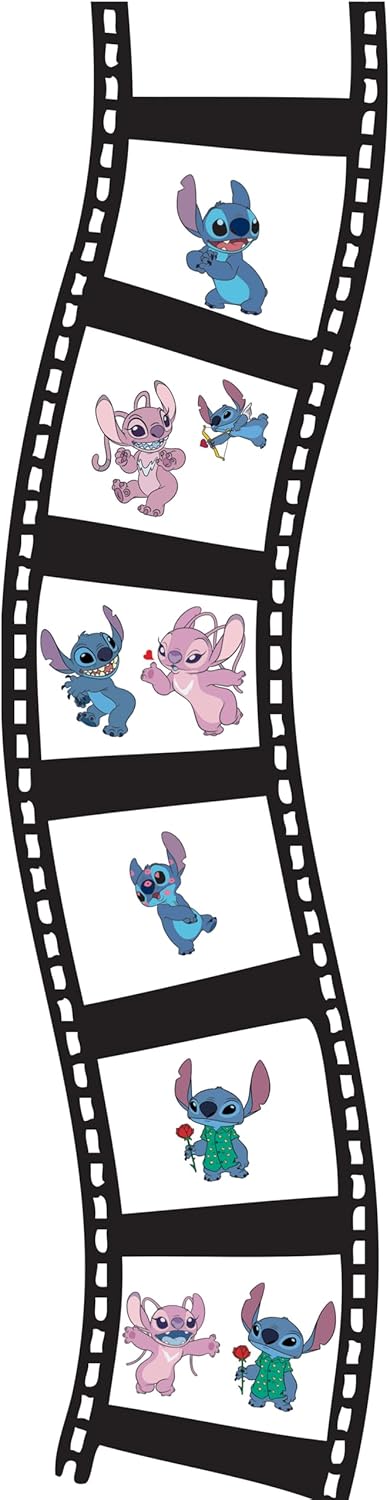 LEXIBOOK LTC050D Disney Stitch, Torch Light and Projector with 3 Discs, 24 Image - LEXIBOOK (Toy, Educational)