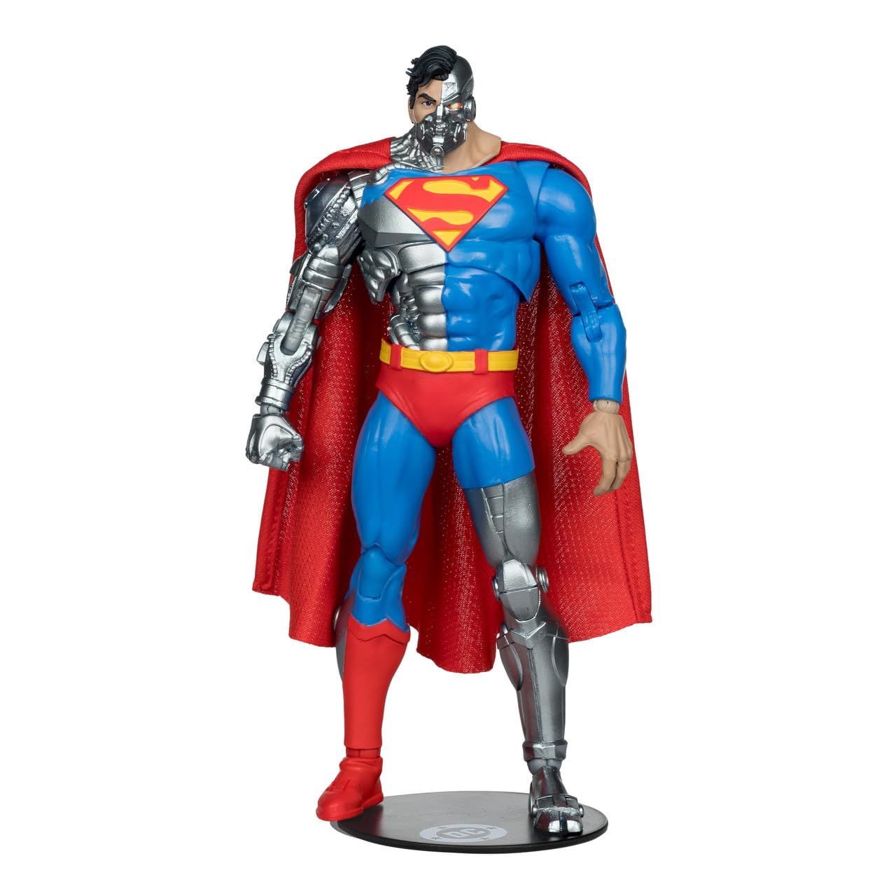McFarlane DC Multiverse Cyborg Superman Action Figure - 7in Scale, Multicolor, Ages 168+ 1