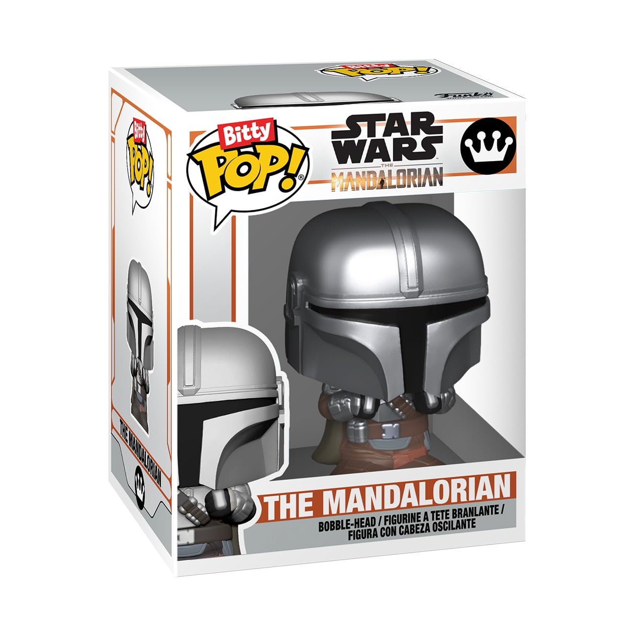 Funko Bitty POP! Ride: Star Wars - N1 with Mando | Vinyl Figure | Multicolor 2
