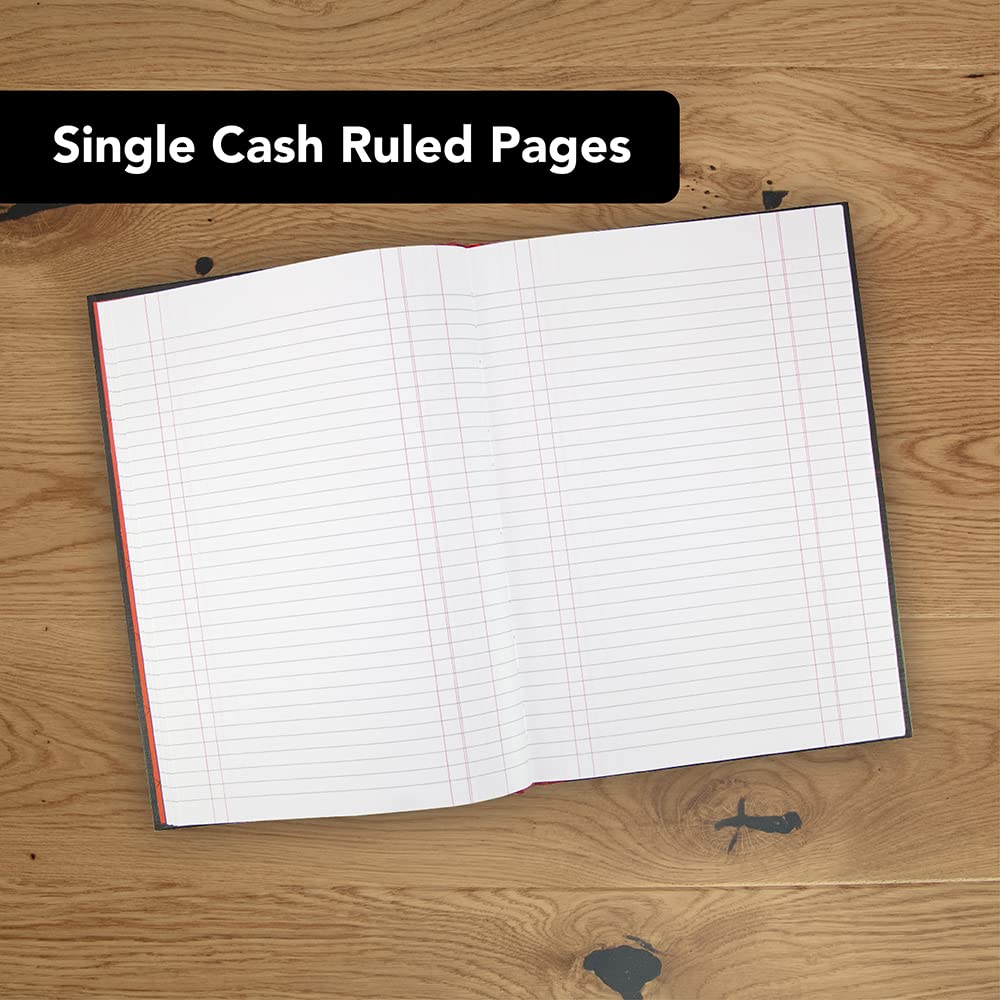 Black n' Red Casebound Composition Notebook - A4, 192 Pages, Single Cash Ruled 2