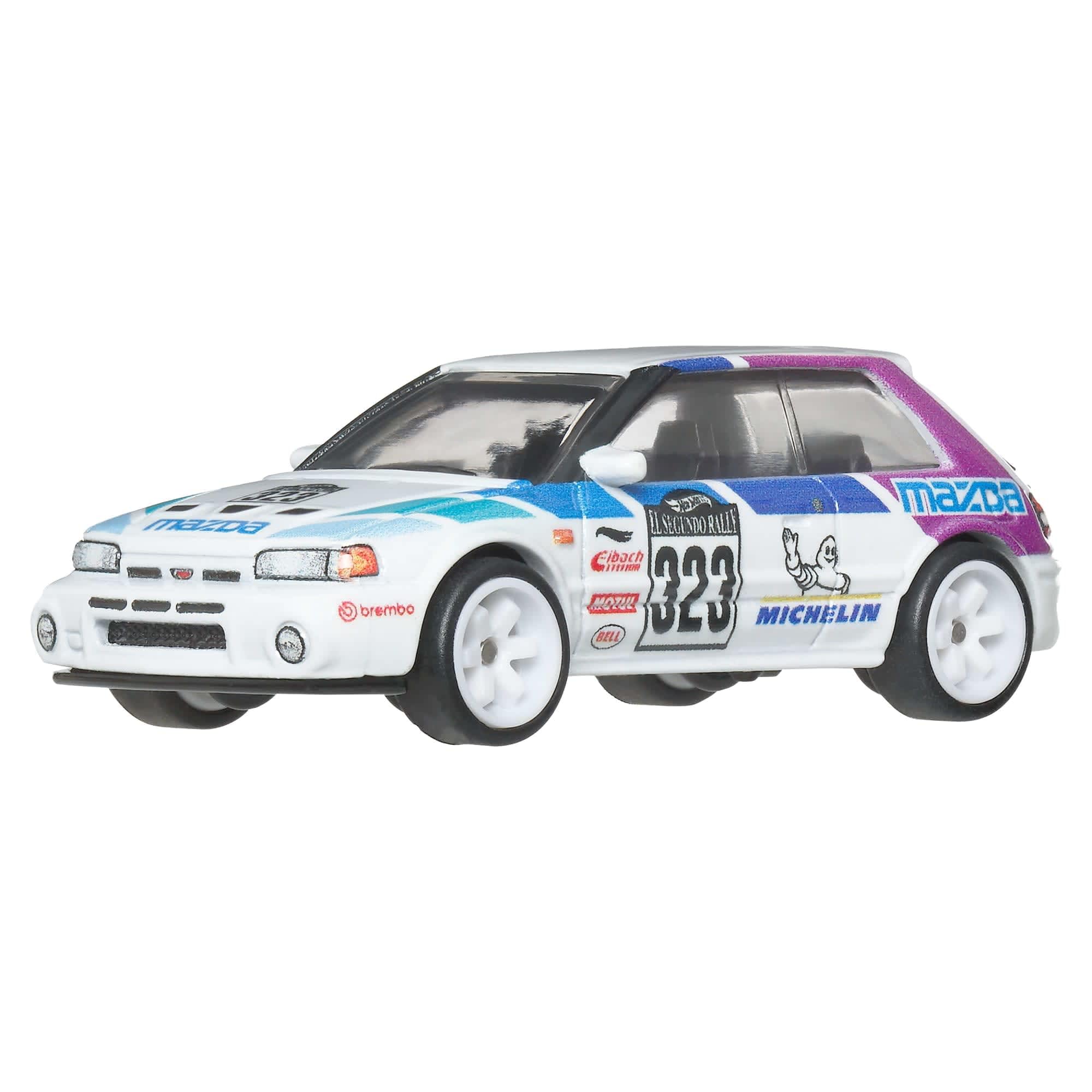 Hot Wheels Mazda 323 GTR Car Culture Vehicle - Premium 1:64 Scale Die-Cast | Metal/Metal 3