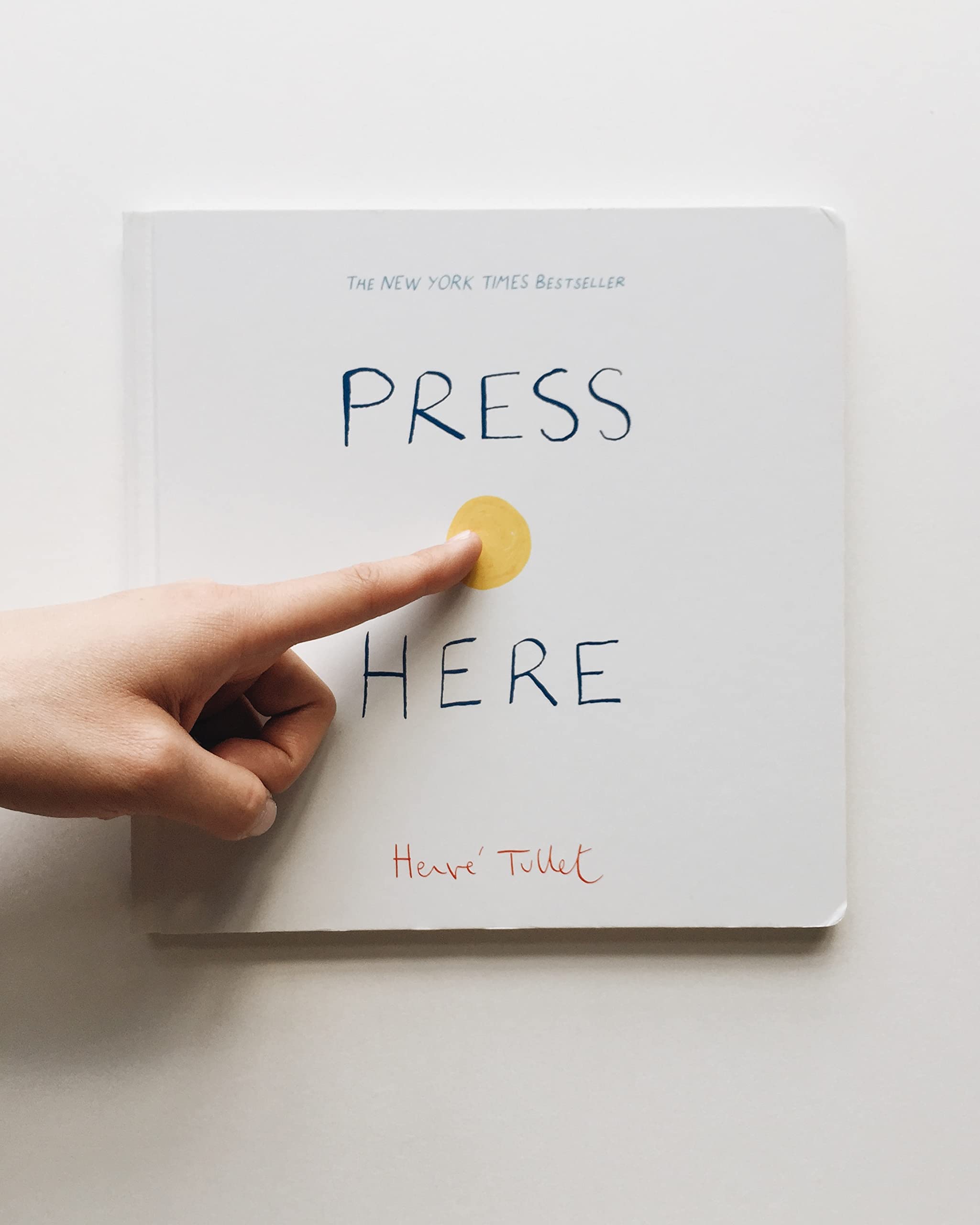 Chronicle Books Press Here - Interactive Picture Book for Ages 2-4 | 56 Pages | English 4