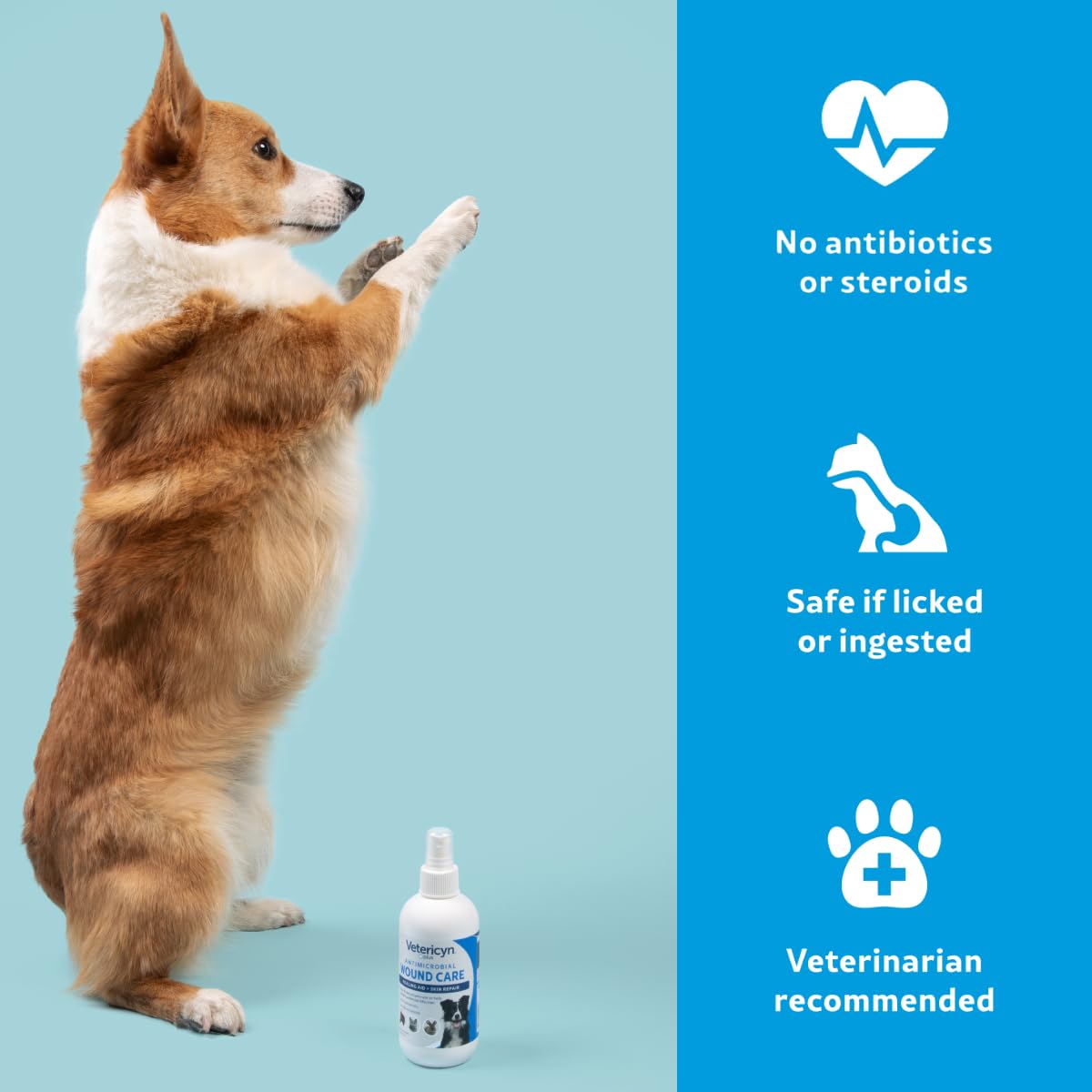 Vetericyn Wound and Skincare Liquid Spray for Dogs - 89ml | Relieves Irritation | Hypochlorous Acid Formula 4